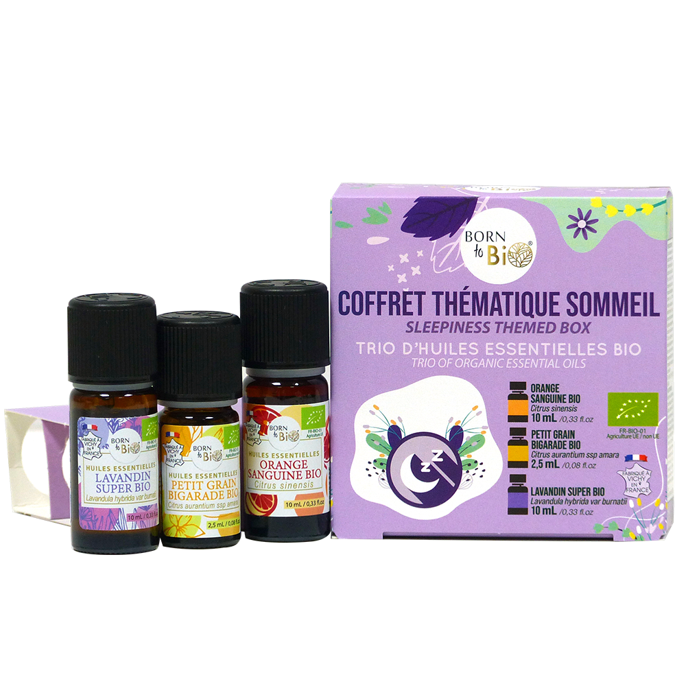 Born to Bio Sleep Wellness Set - Natural Relaxation Kit - Aromatherapy