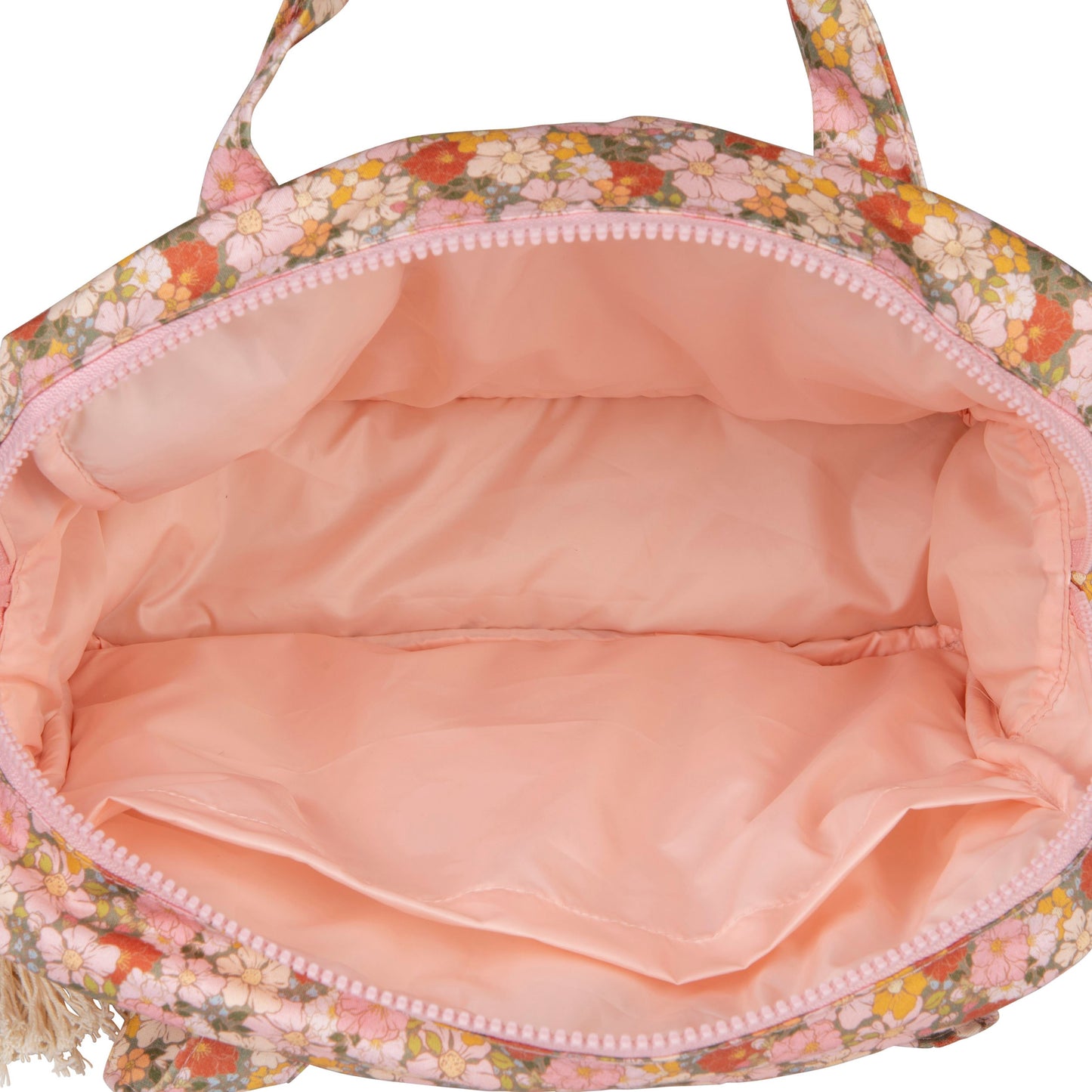 Waterproof inner lining and internal pocket of the Green Garden bag