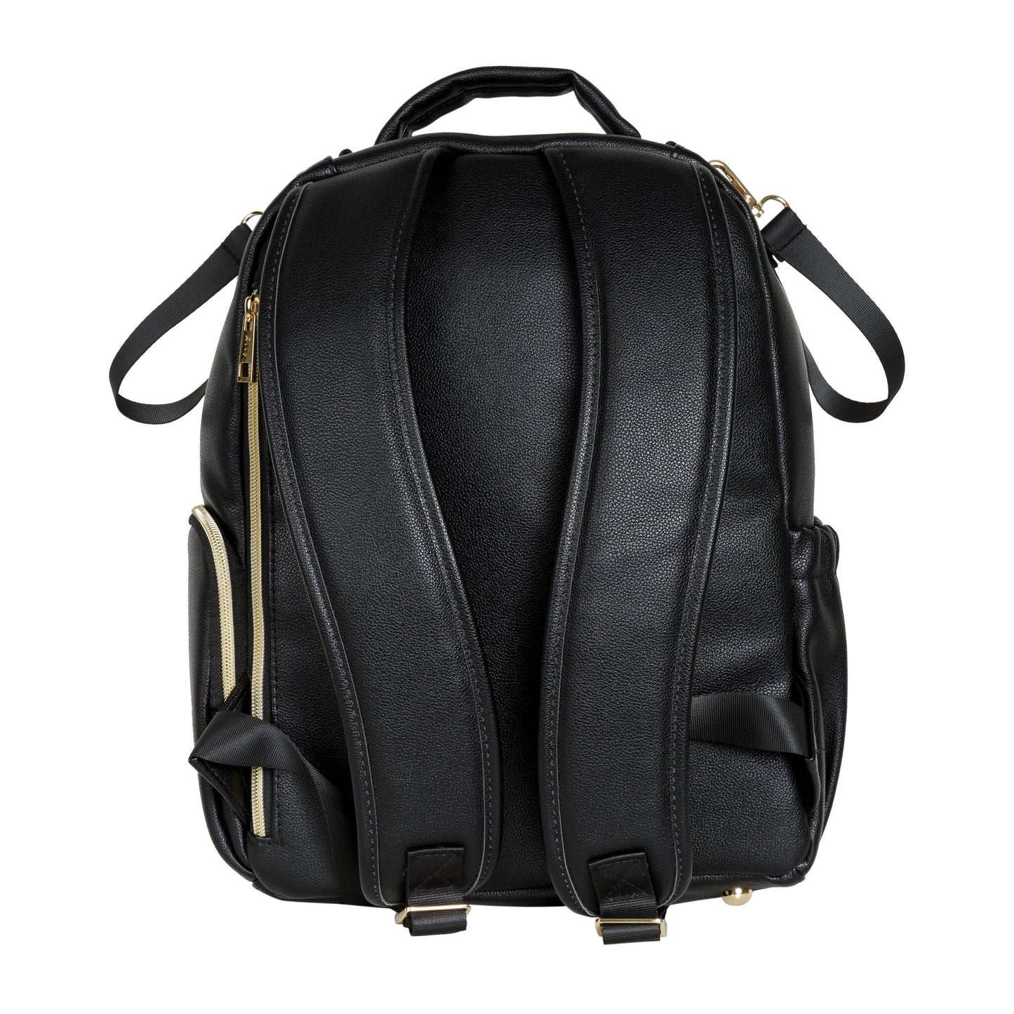 Rear view showing the hidden security pocket of the Espresso backpack