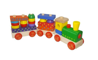 Gerardo's Toys Giant Block Train With Sound