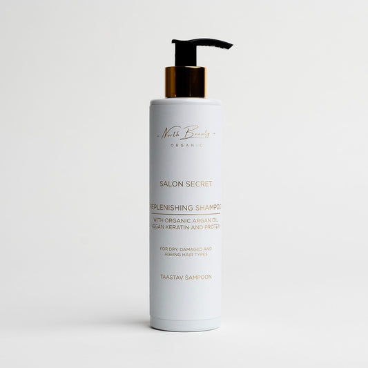 Restorative Shampoo by North Beauty with Vegan Keratin and Argan Oil
