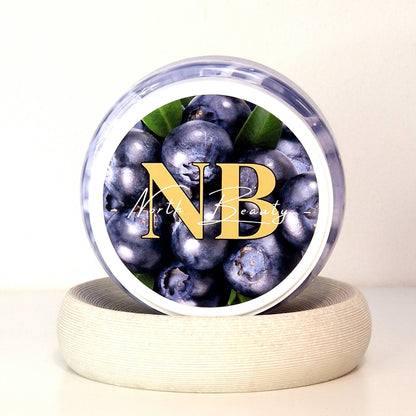 Whipped Sugar Body Scrub with Blueberry by North Beauty - Antioxidant scrub