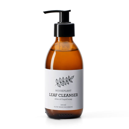 Natural leaf shine formula to remove dust and protect indoor plants