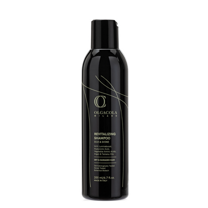 Revitalizing Shampoo by OlgaCola Milano to fortify hair and stimulate scalp