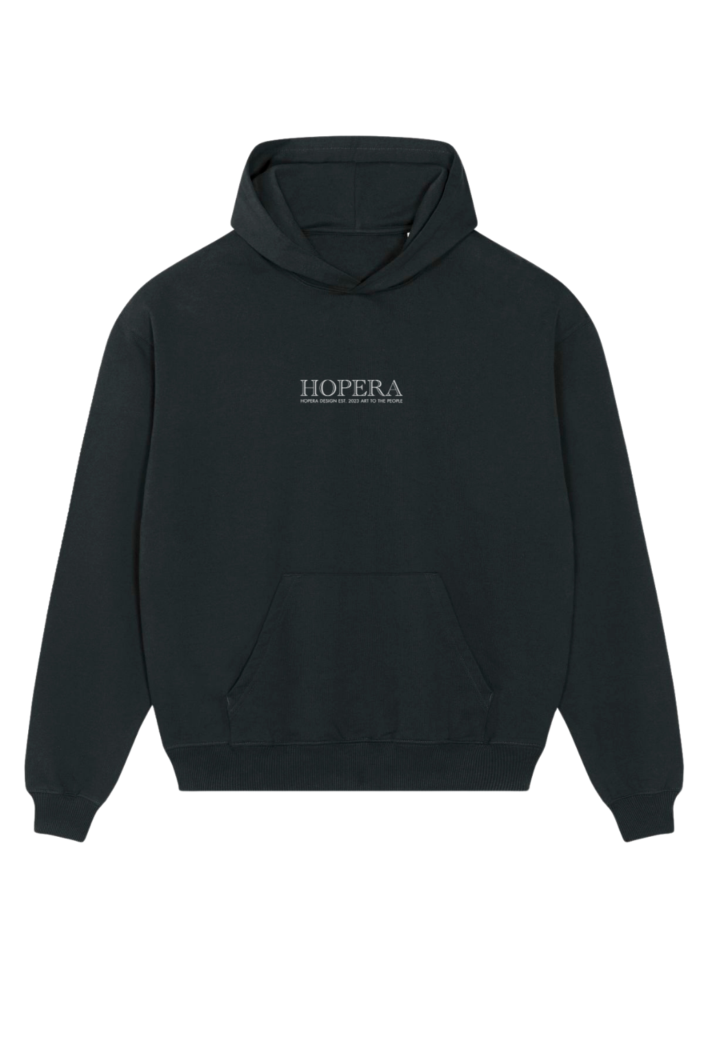 Heavy-Weight Premium Hoodie "Woman in Flowing Draperies" by Unknown Artist