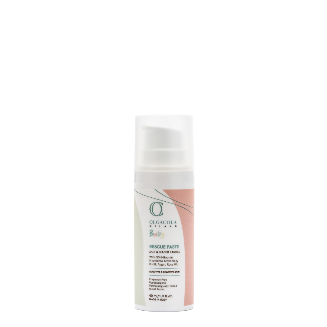 OlgaCola Milano Rescue Paste with Zinc Oxide for diaper rash and skin redness