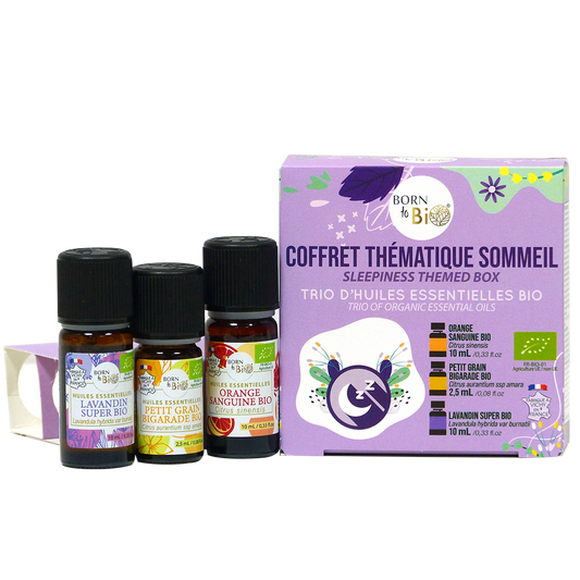 Born to Bio Sleep Wellness Set - Natural Relaxation Kit - Aromatherapy