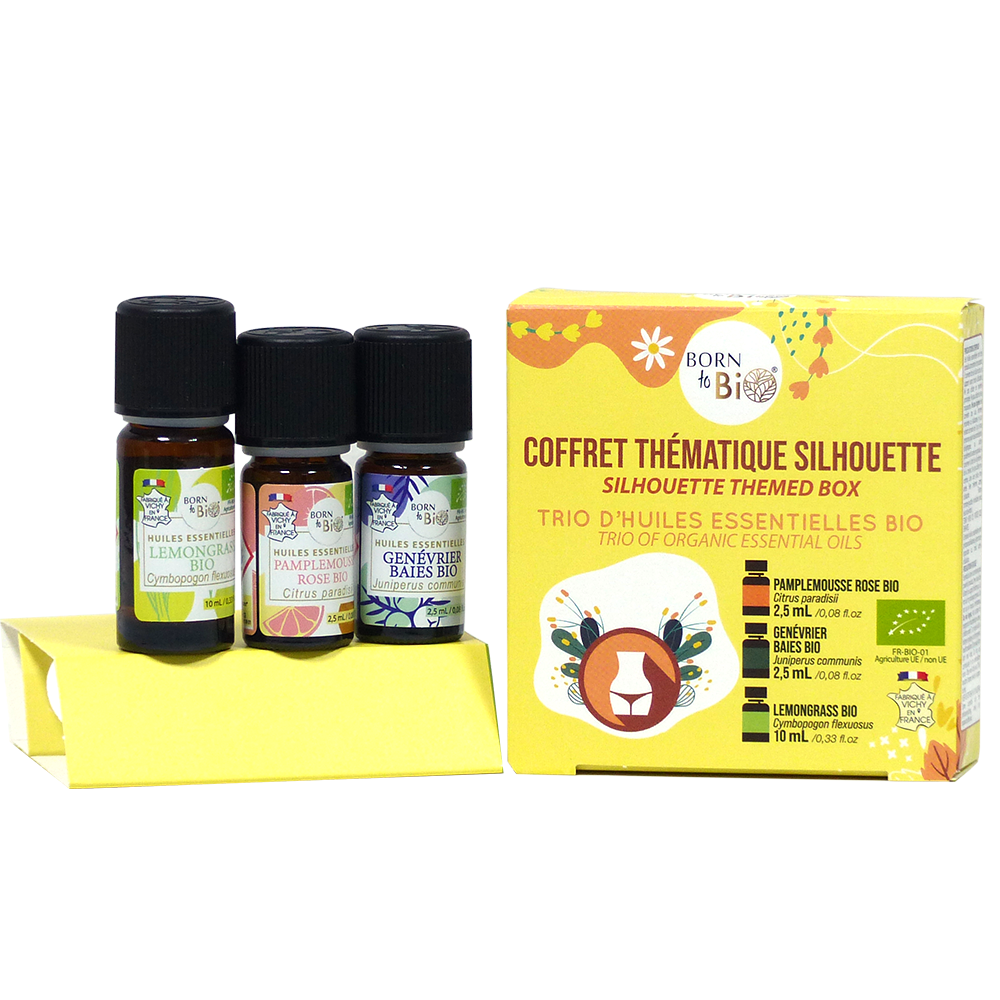 Born to Bio Silhouette Wellness Set - Organic Body Toning Kit - French Bio