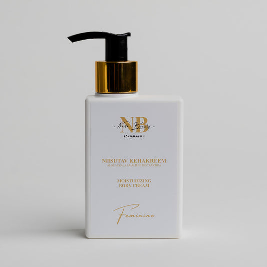 North Beauty Moisturising Body Cream with Aloe Vera and Calendula Extract