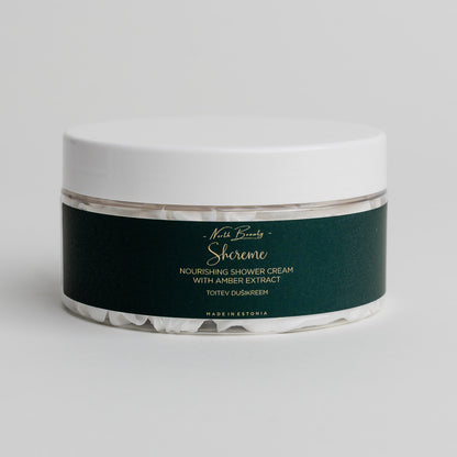 Front View of North Beauty Nourishing Shower Cream with Amber Extract - Luxurious body wash