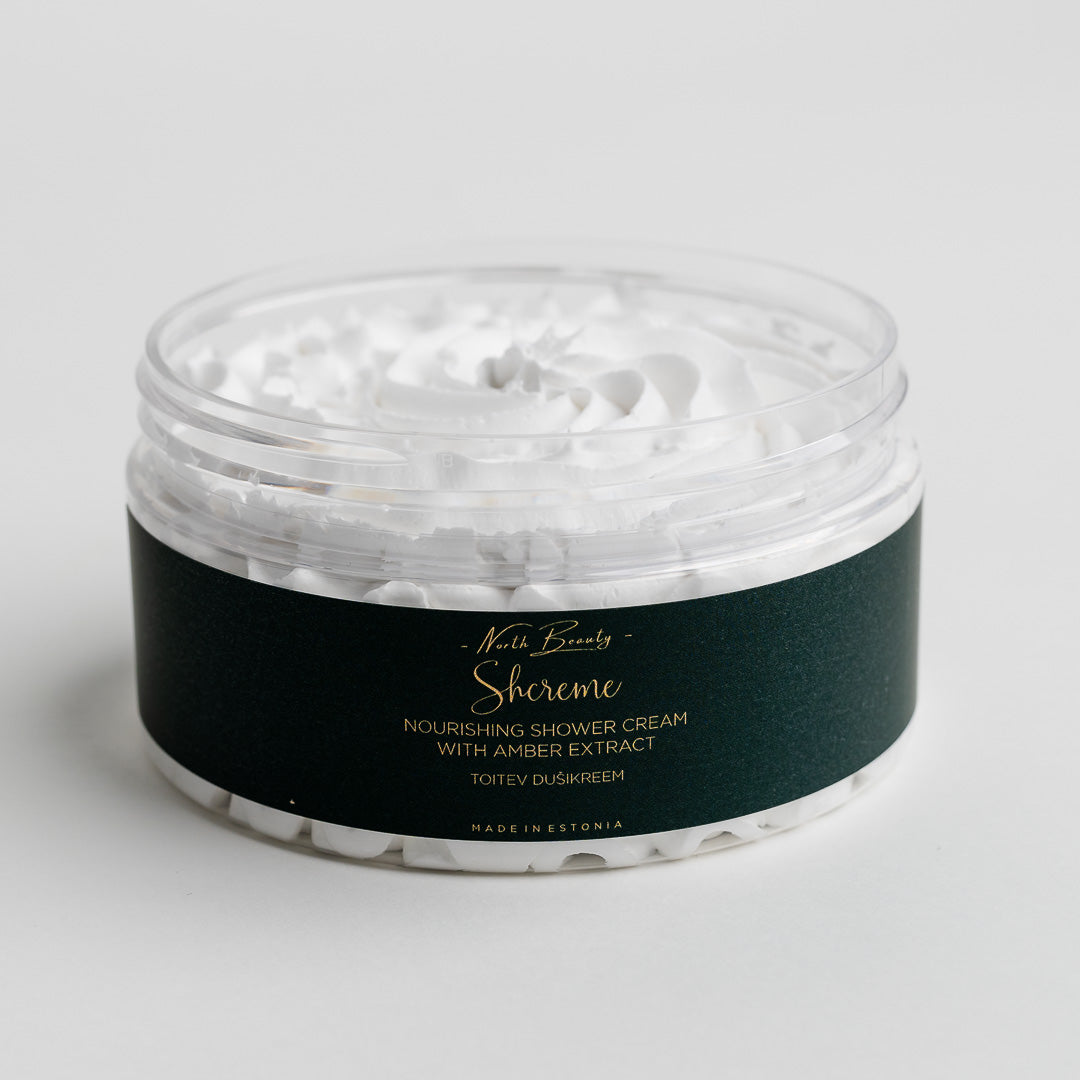 North Beauty Nourishing Shower Cream with Amber Extract - Luxurious body wash