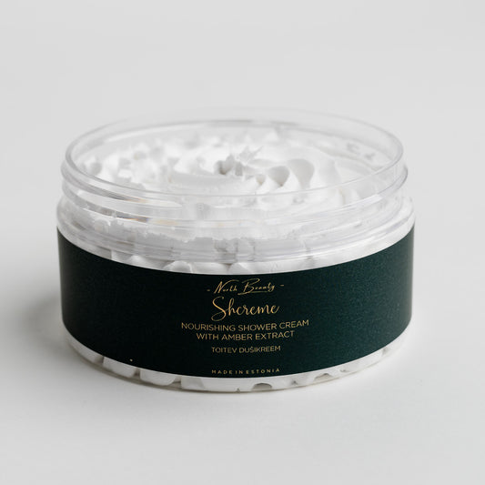 North Beauty Nourishing Shower Cream with Amber Extract - Luxurious body wash
