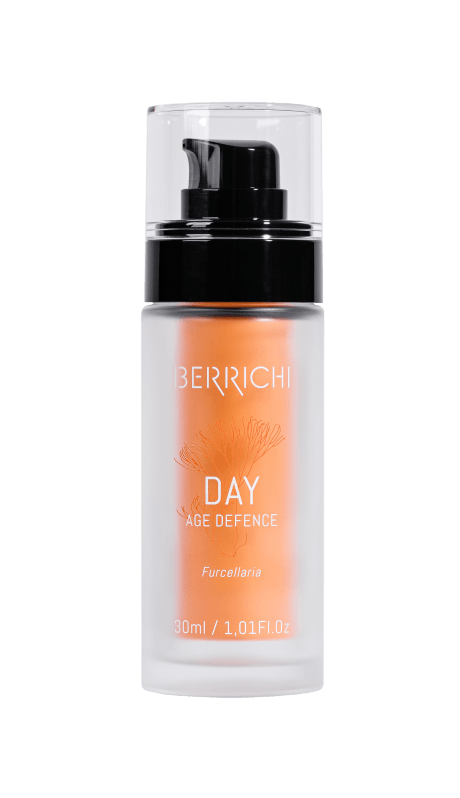 Front View Berrichi Day Cream DAY 30ml in premium refillable airless bottle