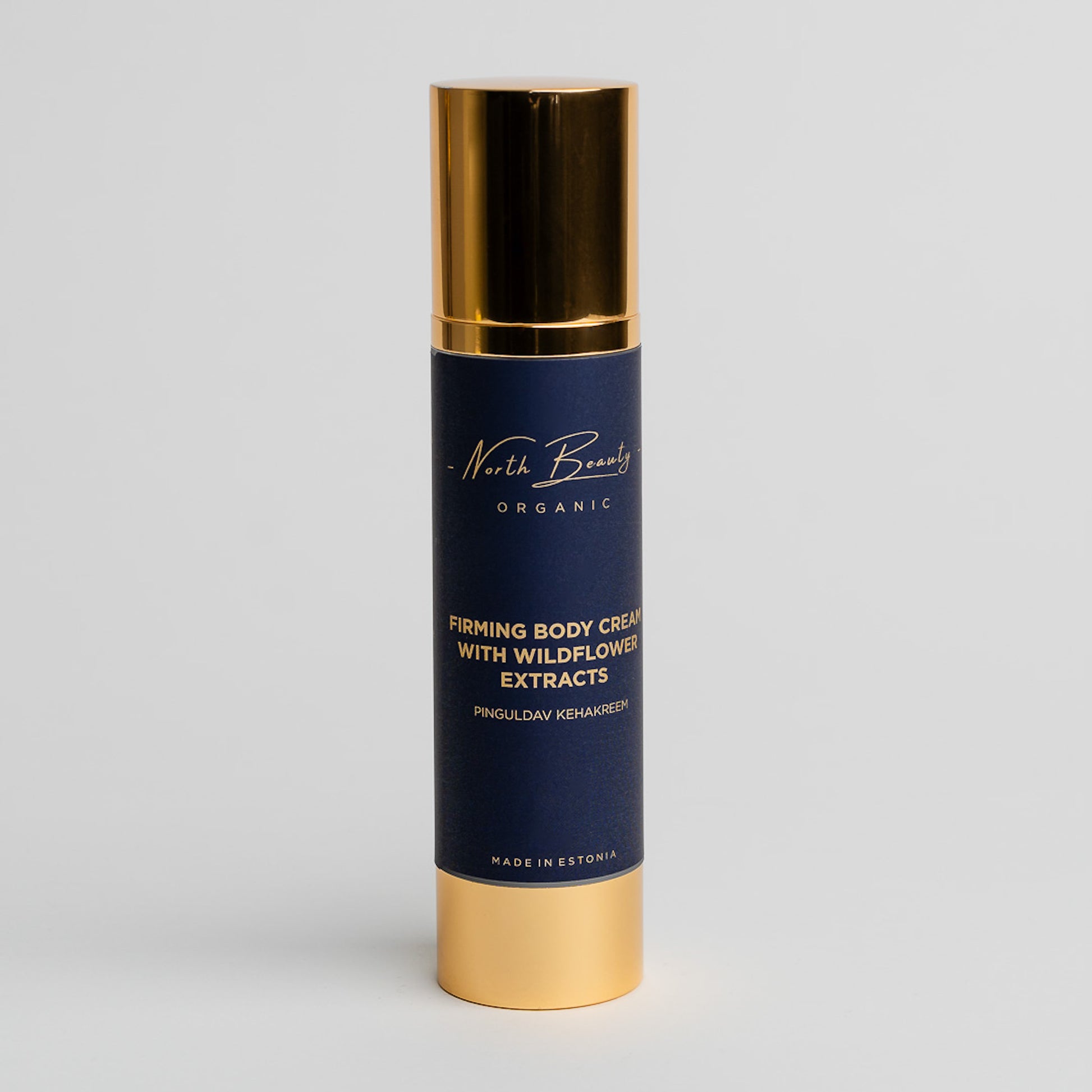 Firming Body Cream by North Beauty with Hyaluronic Acid and Baltic Flower Extracts