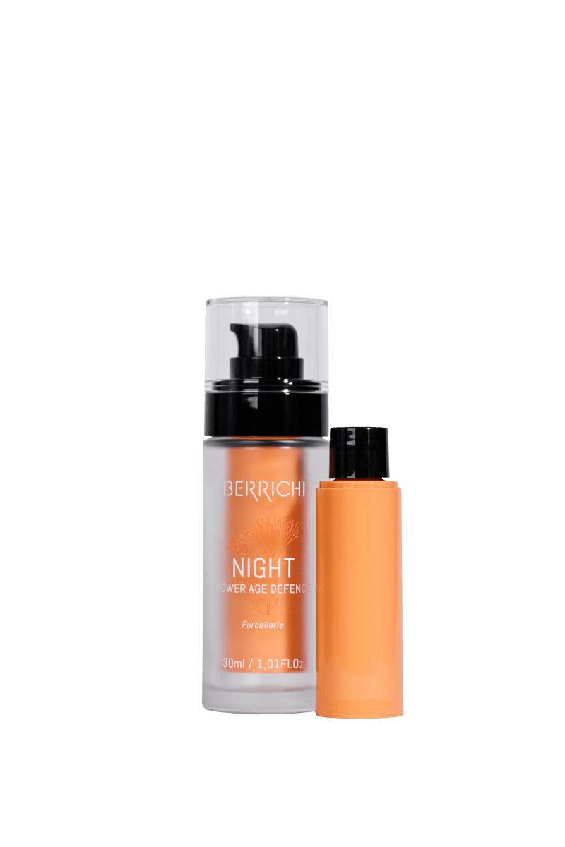 Detailed view of the Berrichi Night Cream refill unit