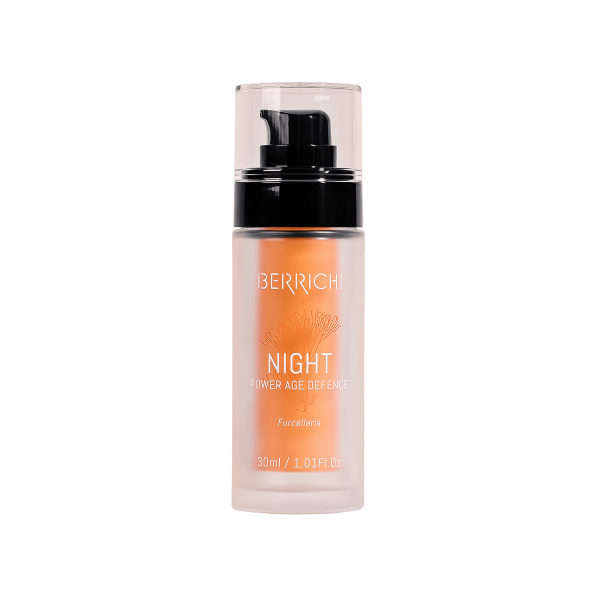 Berrichi Night Cream refill unit next to its holder
