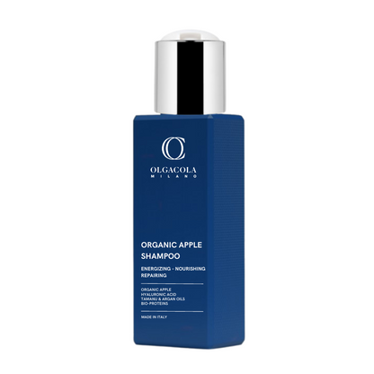 Organic Apple Shampoo by OlgaCola Milano for brittle hair and sensitive scalps