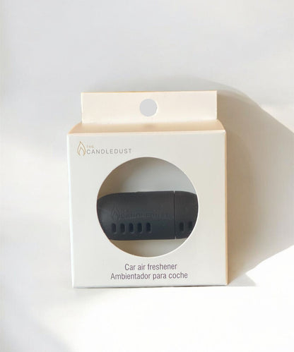  Packaging of The Candledust luxury car diffuser with natural  Breeze scent 