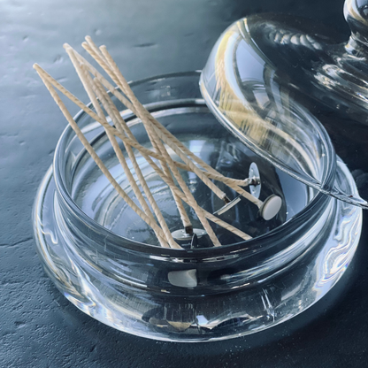 Essential candle making accessories for refillable glass jars