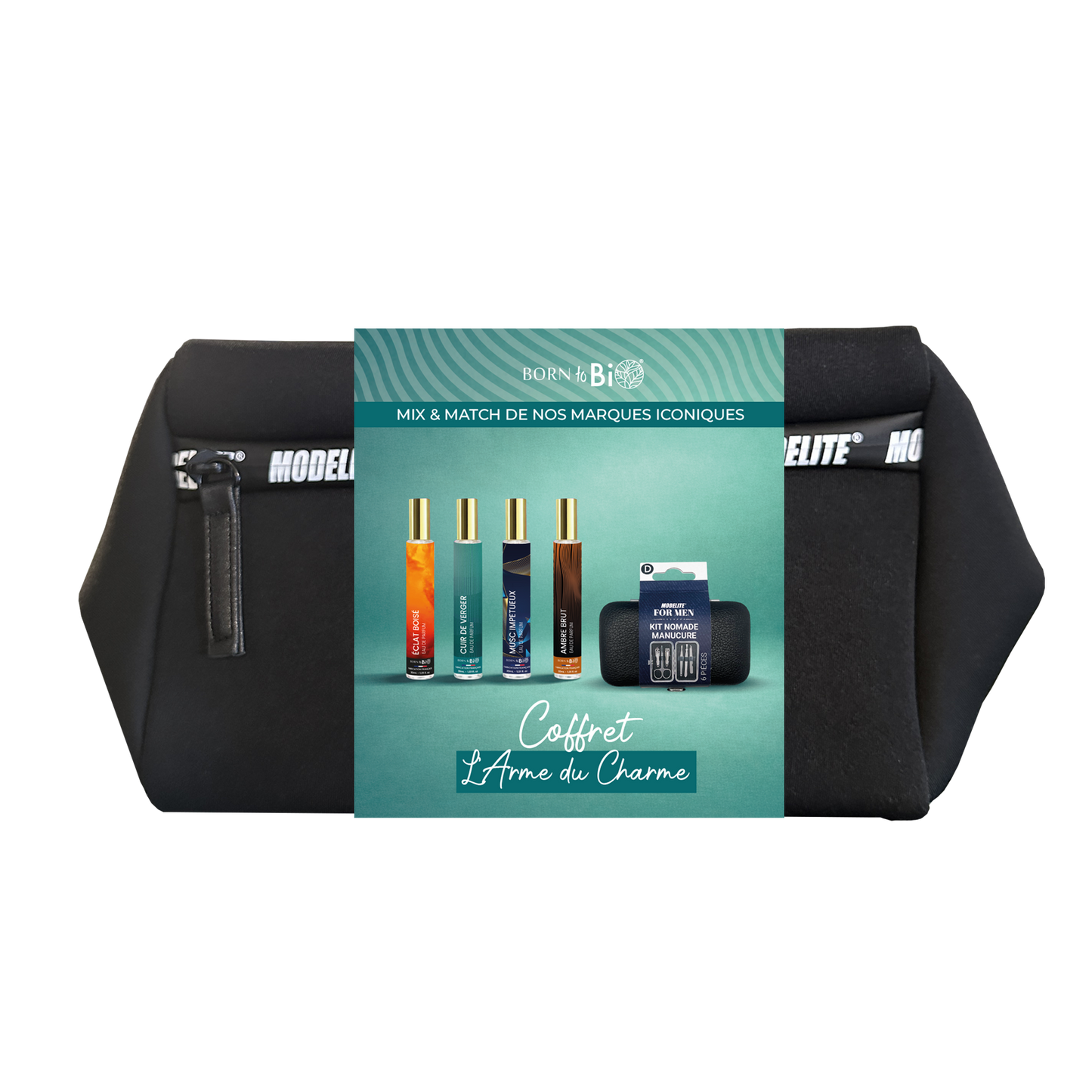 Born to Bio Men's Organic Skincare Gift Set - Premium French Cosmetics
