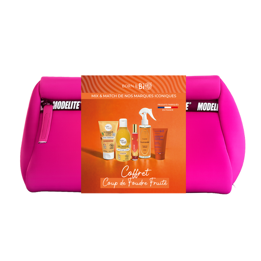 Born to Bio Fruity Skincare Gift Set - Organic Beauty Box - Made in France