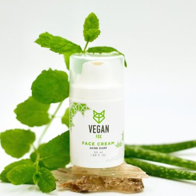 Vegan Fox Acne Care Face Cream, 50 ml for clear and healthy skin - That Green Store