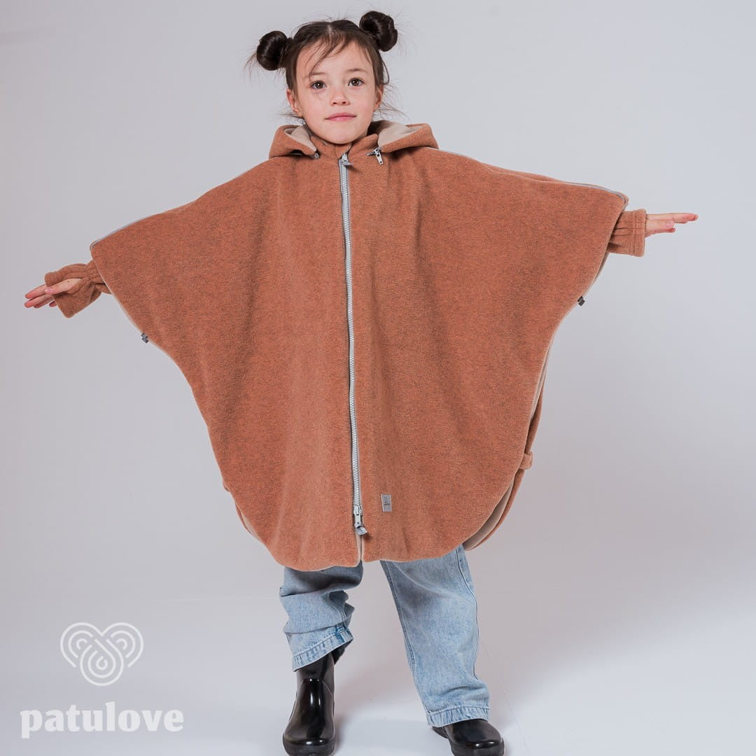 Safe kids car seat poncho Fox design  