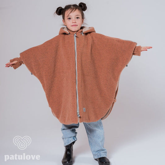 Safe kids car seat poncho Fox design  