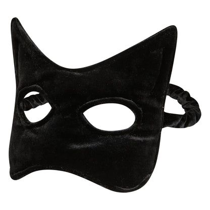 Moi Mili Cat Mask Black - Handmade velvet and sequins
