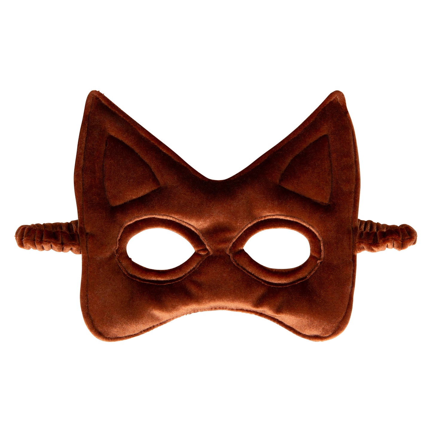 Moi Mili Cat Mask Ginger - Handmade velvet and sequins