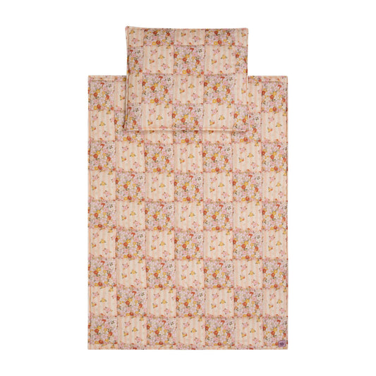 Soft quilted cotton bedding set for infants and toddlers by Moi Mili