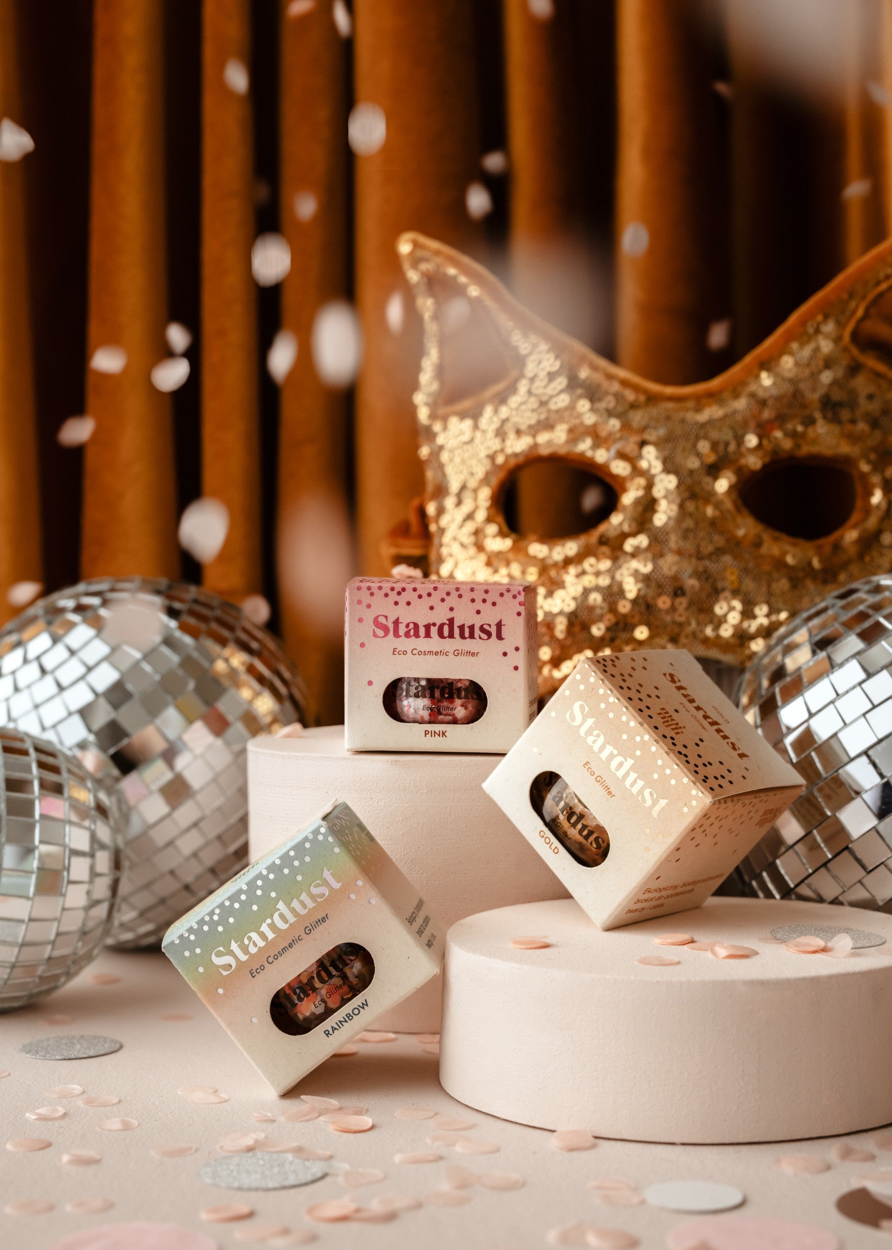 Handmade in Poland: Eco-friendly Rose glitter for kids parties