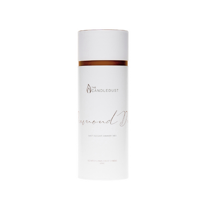 The Candledust powdered candle handmade with natural wax- Diamond Dust