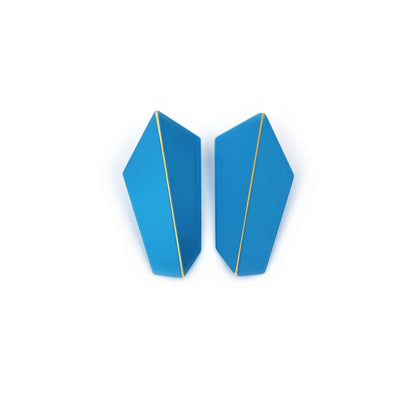 Folded Vertical Earrings