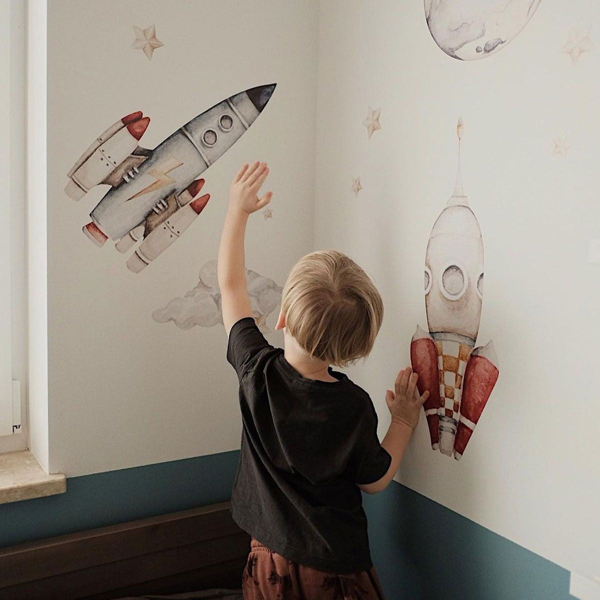 Future Sky Wallstickers Set
