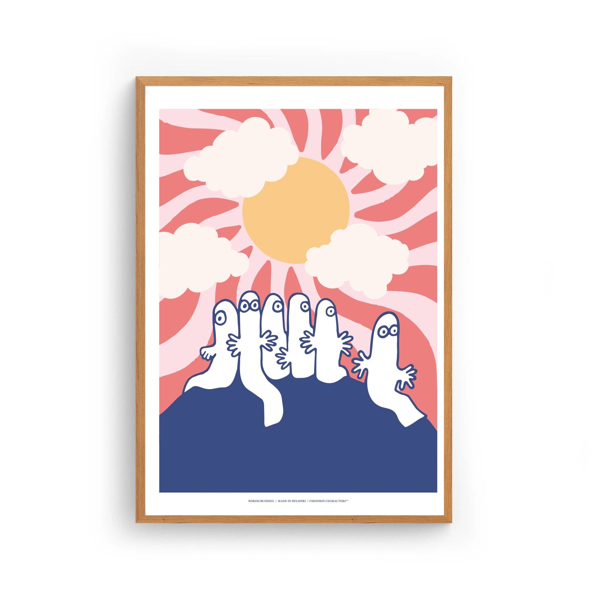 Hattifatteners Poster, 30x40 cm
