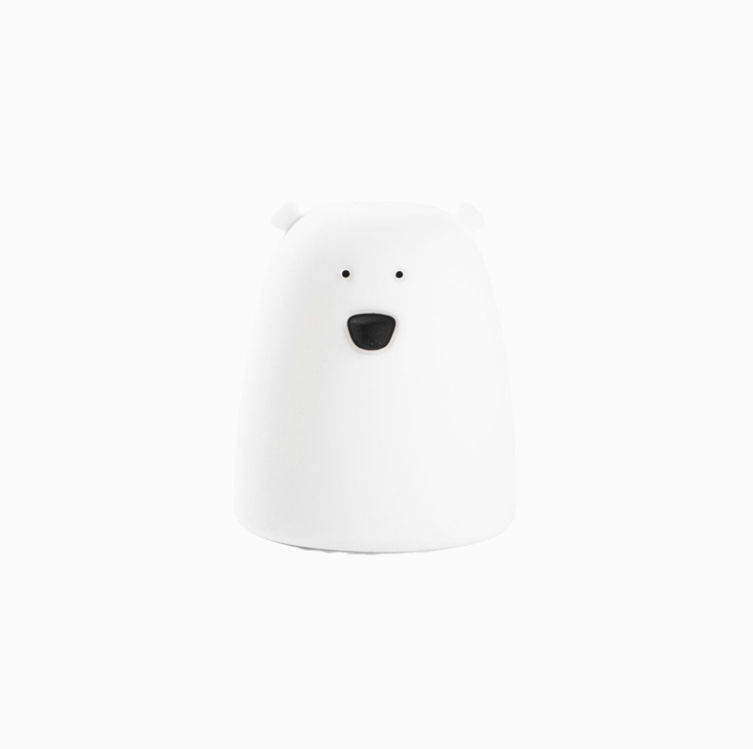 Silikon-Nachtlampe „Kleiner Bär“ – Weiß