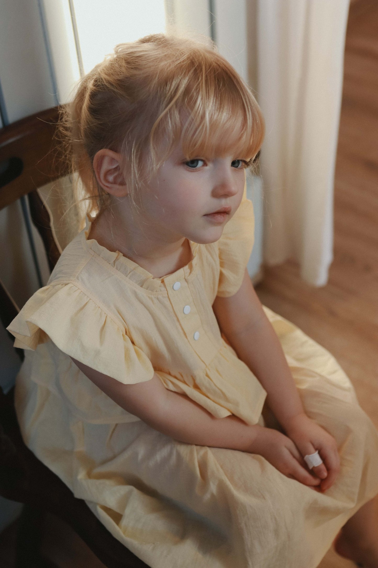 Kids Dress Sisi – Yellow