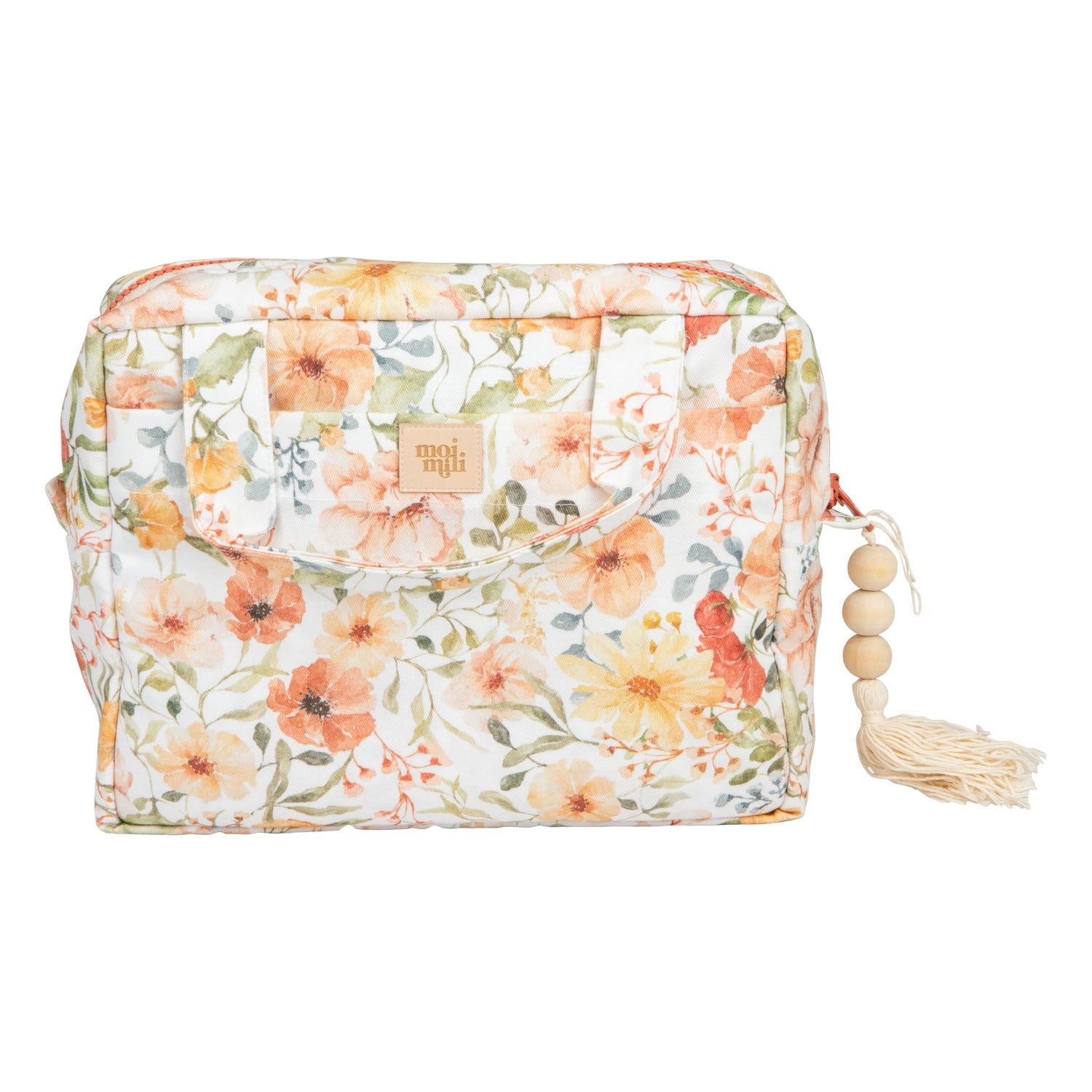 Handmade in Poland: Flower Power 100% cotton travel organizer