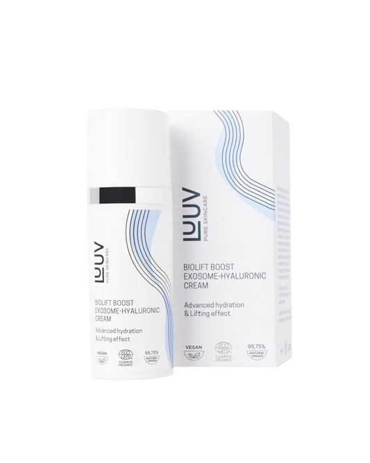 BioLift Exoxome-Hyaluronic Cream COSMOS, 50 ml - Natural lifting and firming face cream by LUUV.