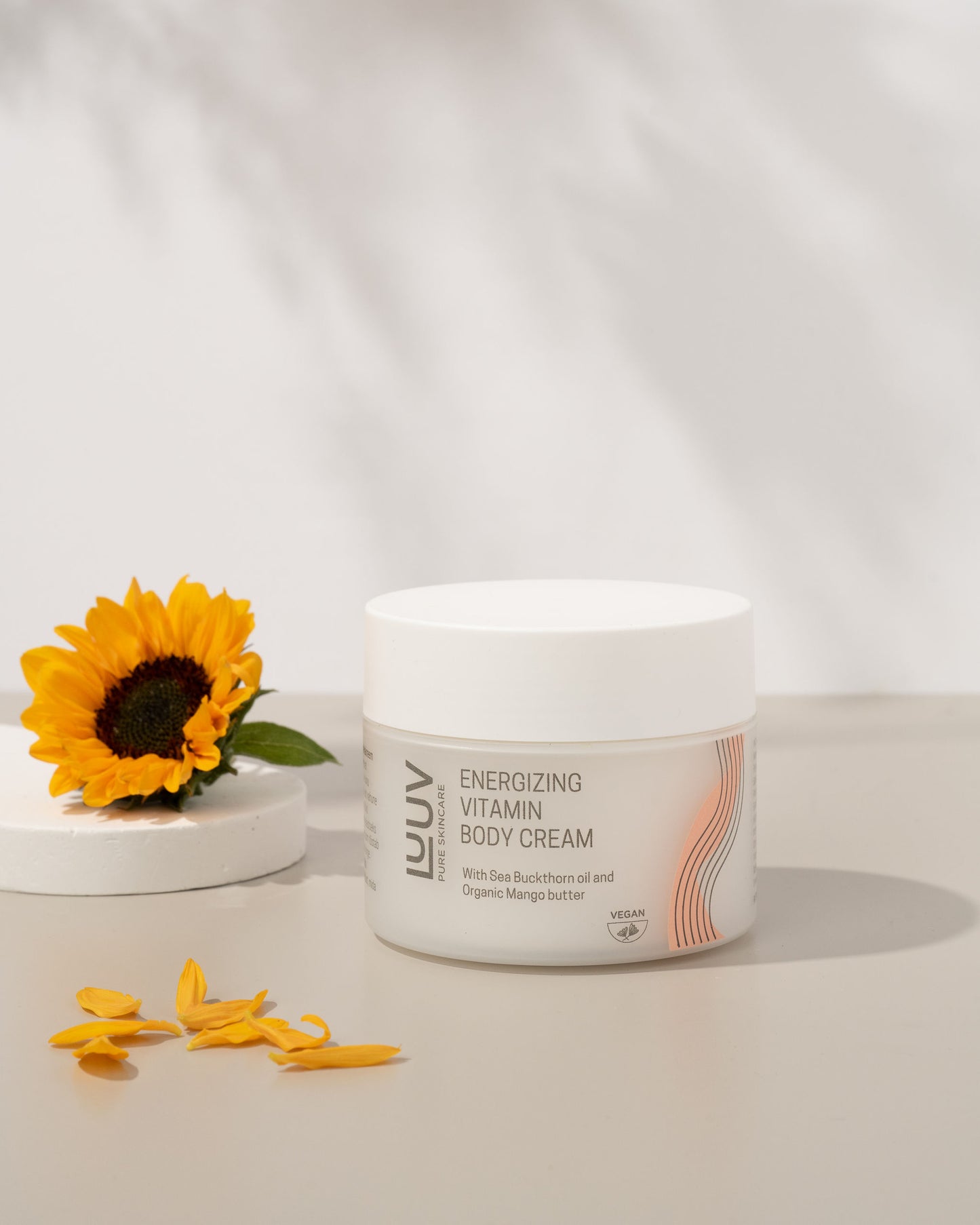 Sea Buckthorn Body Scrub COSMOS, 200ml - Vitamin explosion body exfoliator by LUUV.