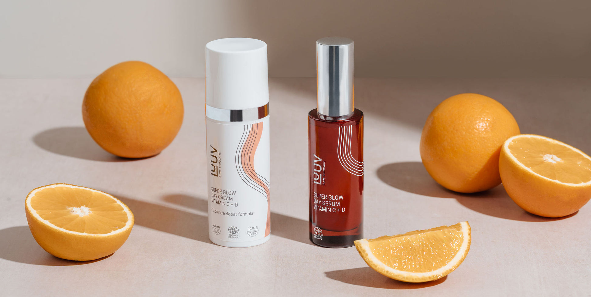 Super Glow Day Serum Vitamin C + D COSMOS, 30ml