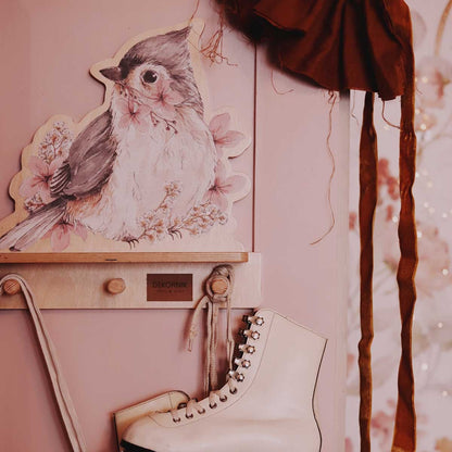 Mini Wall Shelf - Little Bird