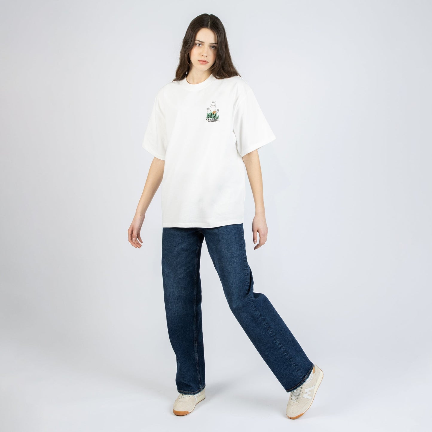 Moomin Jungle Heavy Unisex T-shirt - White
