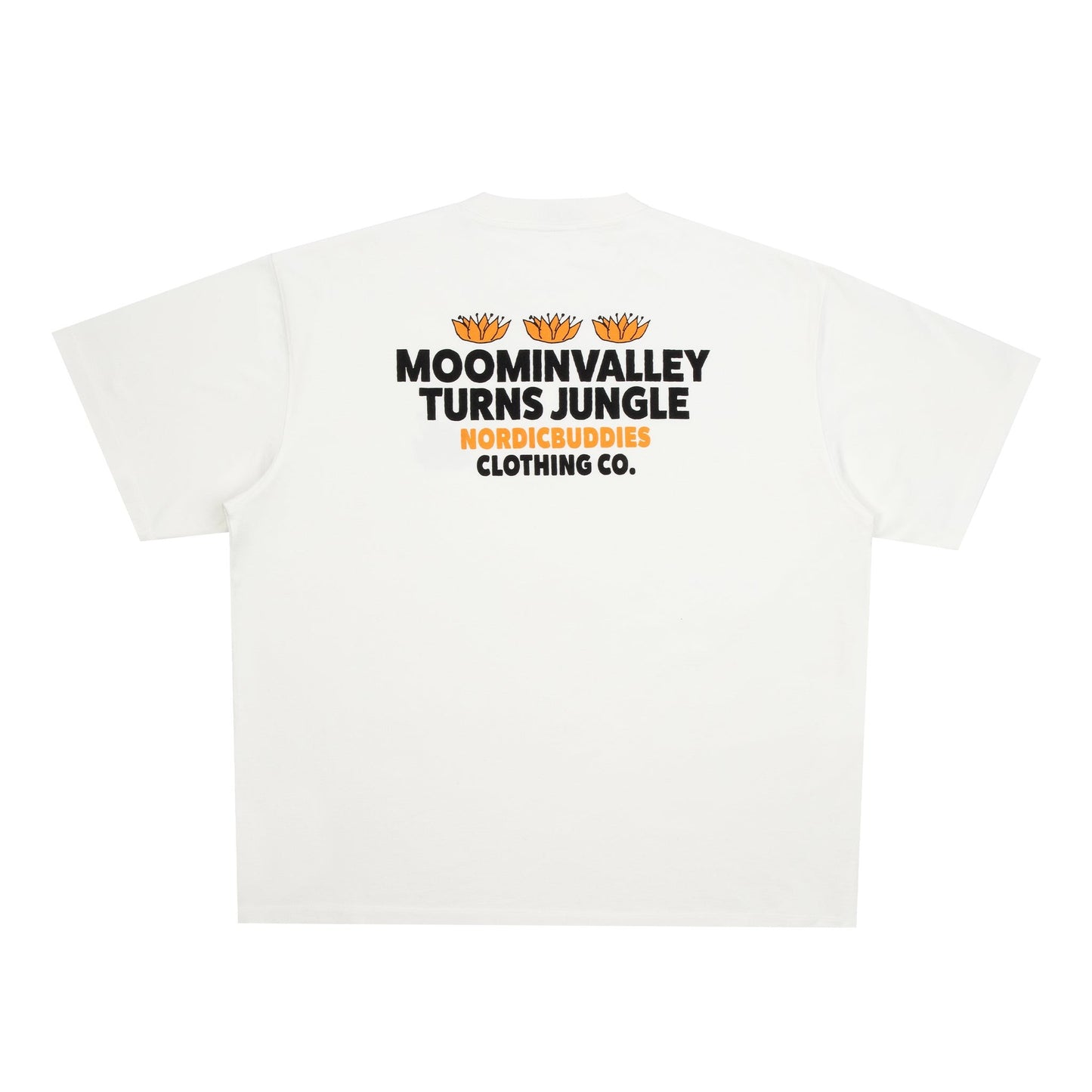 Moomin Jungle Heavy Unisex T-shirt - White