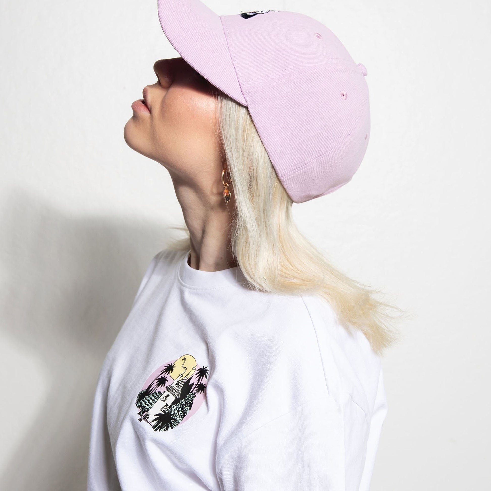 Moomintroll Jungle Heavy Unisex T-shirt - White