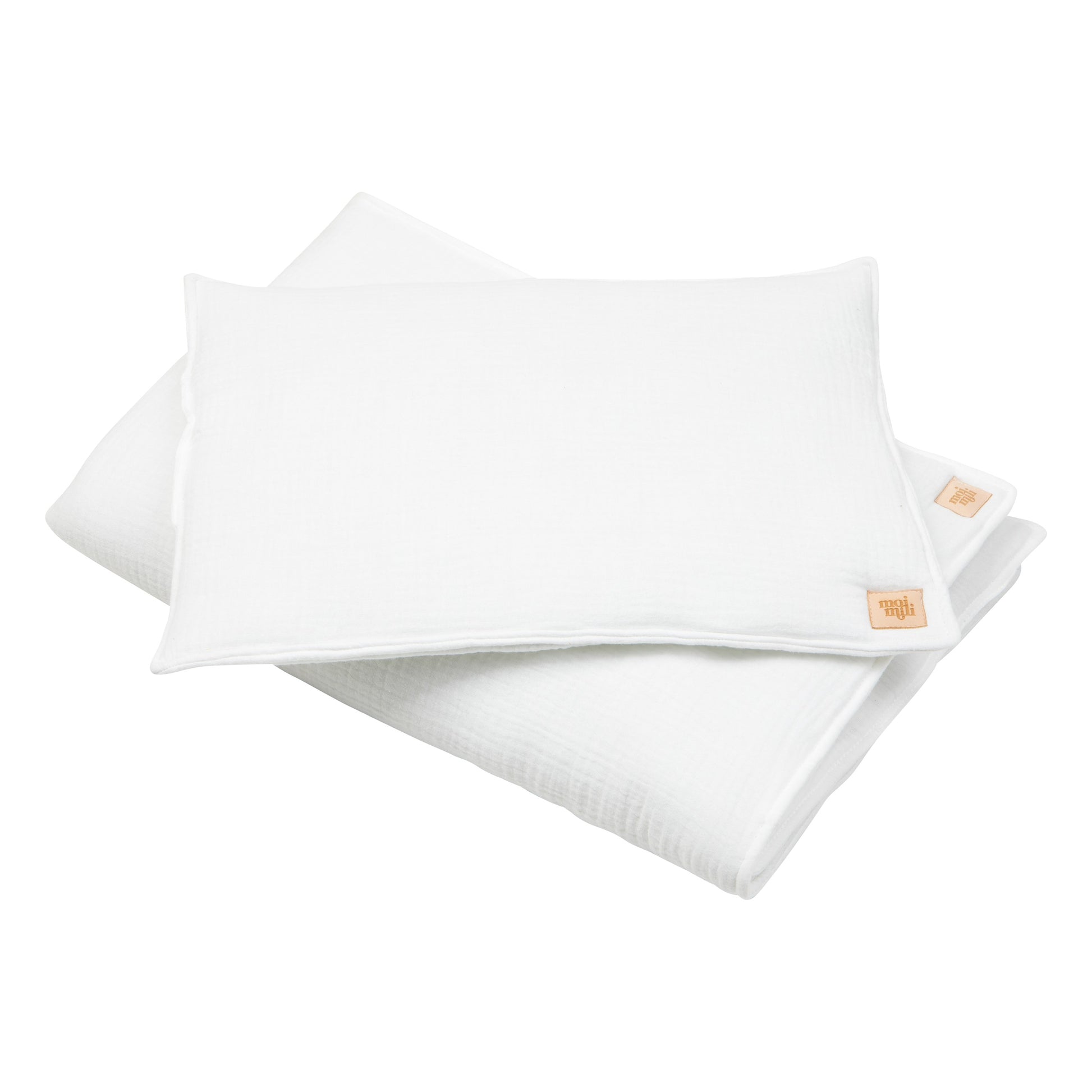Breathable cream double-layer muslin fabric for sensitive baby skin