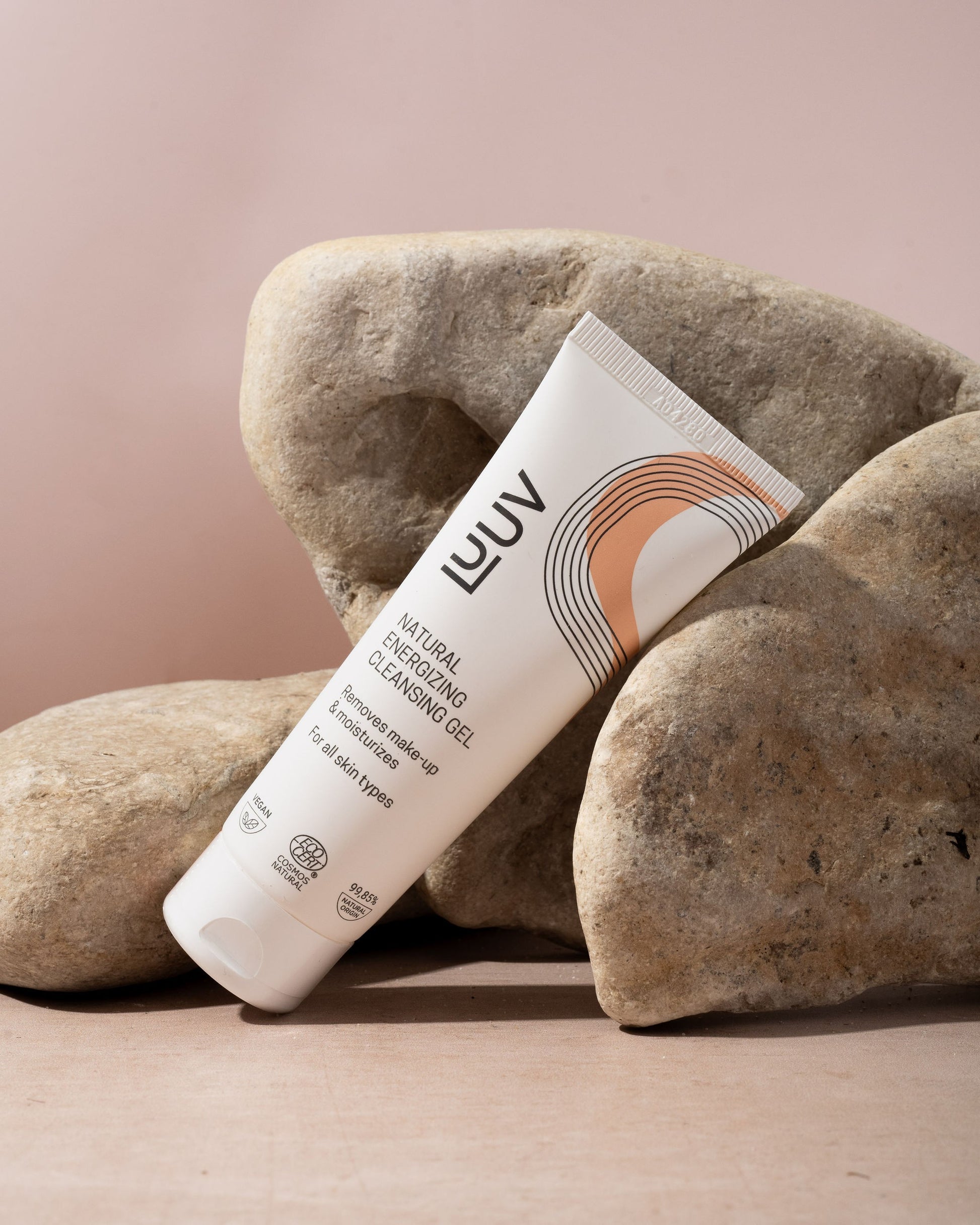 Natural Energizing Cleansing Gel, 75ml - Refreshing sea buckthorn face wash by LUUV.