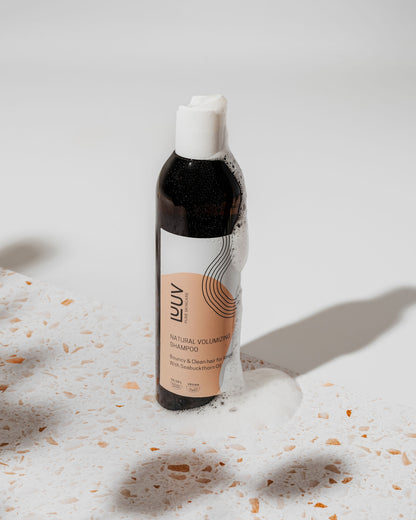 Natural Sea Buckthorn Shampoo, 250 ml - Energizing and cleansing shampoo by LUUV.