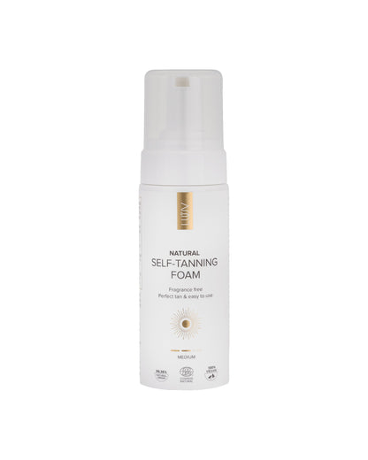Natural Self Tanning Foam COSMOS, 150ml - Easy application streak-free tanning mousse by LUUV. 
+1